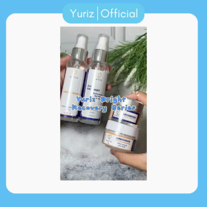 Yuriz Bright Recovery Series | Face Mist + Facial Wash + Sunscreen 15gr + Advanced Night Cream 10gr