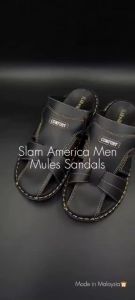 Slam America Made in Malaysia Men Mules Sandals Size 40-45 Sandal Lelaki By Shoe Factory Malaysia