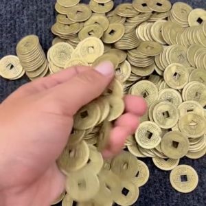 500 ĐỒNG XU CỔ ĐỒNG XU PHONG THUỶ CHIÊU TÀI HÚT LỘC GIEO QUẺ ĐỂ BAN THẦN TÀI BỎ VÍ MANG LẠI MAY MẮN TÀI LỘC