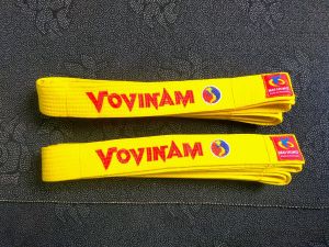 Đai Vàng Vovinam 2 Vòng Loại Tốt - Miễn Phí Vận Chuyển