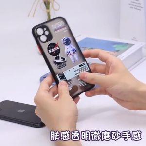 Case Infinix Hot 11 11S 12 Play Smart 6 Casing Nasa Hybrid Dove Candy Pelindung Kamera