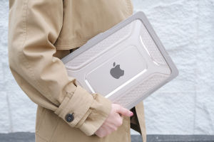 Fold Kickstand Case For MacBook Pro 13inch Air 13 13.6 M3 M2 M1 Model A2681 A2338 A2337 A1932 A2179 A2251 A1708 A1706 With Touch Bar & Touch ID Heavy Duty Rugged Hard Shell Cover