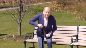 Walking Stick For Elderly With LED Light And Foldable Cane Made From Solid Steel Bearing Up to 200KG
