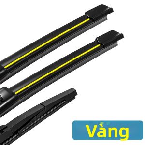 Lưỡi Gạt Nước Cao Su Tự Nhiên Cho Chevrolet Hatchback 2017-2020 Phụ Kiện Dải Gạt Nước Kính Chắn Gió Phía Trước Và Phía Sau
