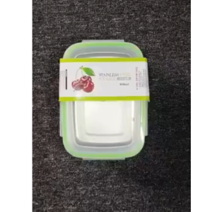 TaffHOME Kotak Makan 850ml Anti Tumpah Tahan Panas Lunch Box Stainless Steel 304 - KT046