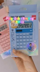 Máy tính kỹ thuật Deli - Đen/Xanh dương/Hồng/Trắng - D82MS