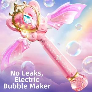 Glowing Musical Leak-Proof Automatic Bubble Wand Toy