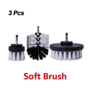 UNTIOR Electric Drill Brush Kit scrubber Cleaning Brush For Carpet Glass Car Kitchen Bathroom Toilet household Cleaning Tools