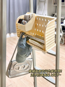 Durable Student Dormitory Bedside Hanging Basket Clothes Storage Rack Upper Bed Coat Hook University Dormitory Essential