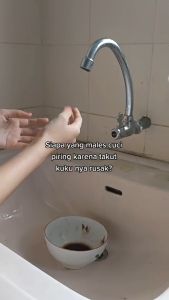 Sarung Tangan Cuci Piring Bahan Silicon / Sarung Tangan Karet Serbaguna Tahan Panas Reusable