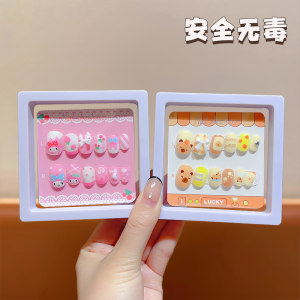 Nghệ Thuật Làm Móng Móng Tay Dễ Thương Cho Bé Gái 8 Tuổi Có Thể Tháo Rời Dễ Thương Vui Nhộn Phụ Kiện Móng Tay Cho Bé Gái