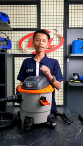 Mesin Peyedot Debu Vacum Cleaner H&L HnL HL Wet & Dry HS 15 WD Kering Dan Basah 1.000Watt Vacuum Cleaner