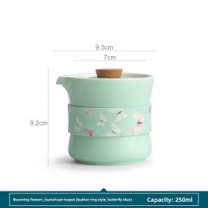 SANXUN | Automatic Lazy Tea Brewing Pot for Home and Travel