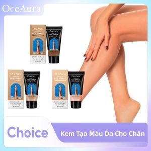 Kem Che Khuyết Điểm Trang Điểm Chân Không Thấm Nước Che Phủ Giãn Tĩnh Mạch Làm Sâu Màu Da Tự Nhiên Kem Nền Tạo Màu Da Giả Tự Nhiên 30g OceAura Body Self Tanner