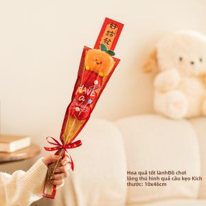 YUEXIAOQI | Đồ Trang Trí Plush Đường Hồ Lô Chụp Ảnh Lễ Hội