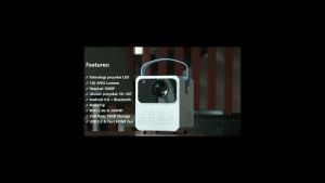 Proyektor 8000 Lumen Android Support 4K Projector mini android Proyektor Android Murah