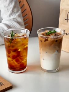 Ly sinh tố thủy tinh cốc uống cafe ly nước ép ly decor ly thủy tinh trơn