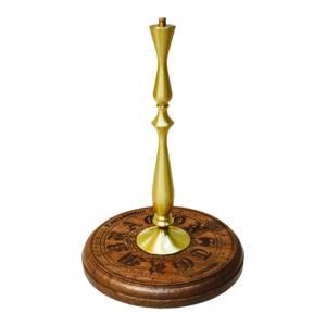 Đế Đèn Dã Ngoại bằng Đồng Walnut 1/4 Adapter
