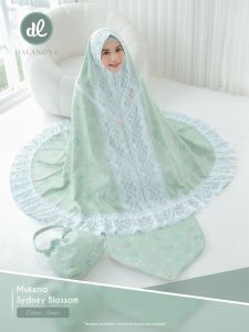 Mukena dewasa Sydney Blossom By Dalanova cantik adem jumbo enteng dan nyaman