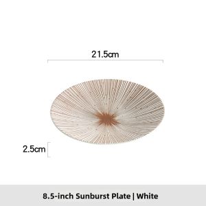 ZEROKY CLAN | Vintage & Simple Ceramic Plates