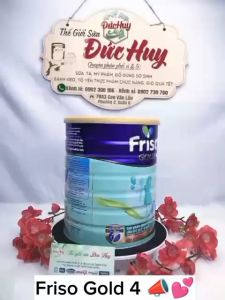 Sữa bột Frisolac Gold 4 850g Mới