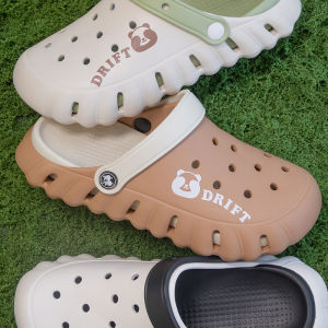 2025 New Mens Holes Shoes Beach Outdoor Wearable Removable Anti-slip Anti-odor High-end Slippers Summer Breathable EVA Slippers