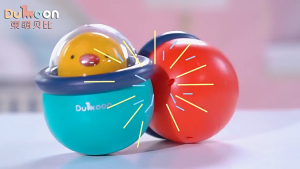 ❤️‍🔥Chicken Tumbler Bell With Sound Rattles Infant Educational Early Baby Kids Childhood Learning Nodding doll soothes rattle grip toy