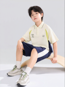 zosee | Children Short Sleeve Polo Shirt Cool and Breathable