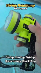 [Buy 1 Take 1] LED Diving Headlights Waterproof Rechargeable Long Endurance Super Bright Headlights Deep Diving Headlights Fishing Underwater Searchlights Suitable For Outdoor Work Camping Fishing And Hiking In Phleo