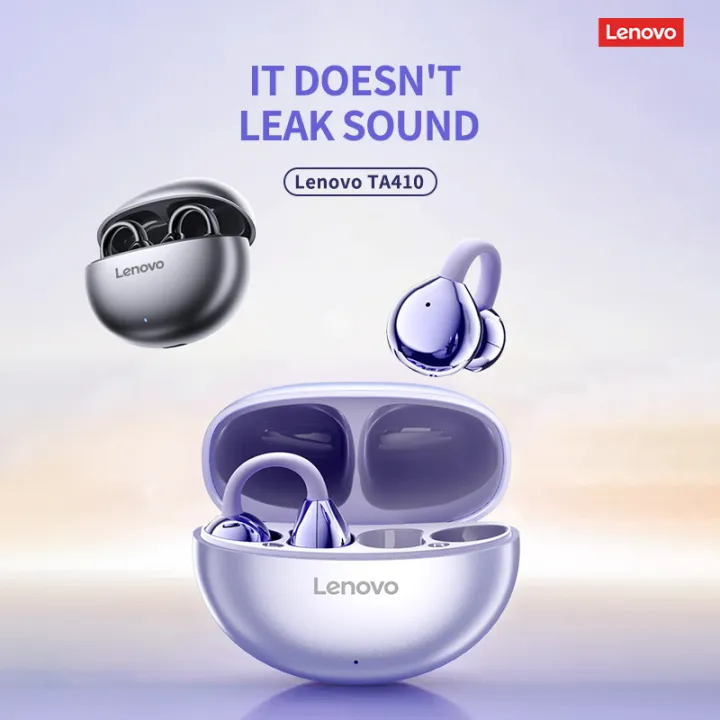 Lenovo TA410 Bluetooth Wireless Earbuds TWS Ear Clip Type Earphone