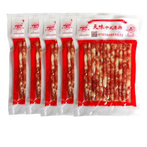 Sichuan Yibin Specialty Tianwei Chinese Sausage 90g 5 Bags Hot Pot BBQ Spicy Wonton Guangwei Small Sausage Cured Sausage