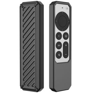Silicone Case for Apple TV 4K Remote 2023 | Anti-Slip Shockproof Cover | Stain-Resistant Soft Protector for Siri Remote Control