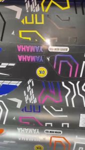 STRIPING TRANSPARAN AEROX NEW 155 NVX MOTIF ORI VARIASI NEW COLOR BAHAN BENING