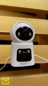 Camera Wifi YOOSEE 2 Mắt W8L 12Mpx Xem 2 Màn Hình Cùng Lúc Xoay 360 Độ Hỗ Trợ Đàm Thoại 2 Chiều
