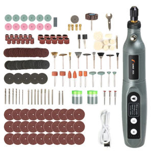 Mini Drill Cordless Rotary Tool 3.7V USB Handheld Electric Drill Electric Carving Pen for Sharpening Nails Jade Wood Engraving