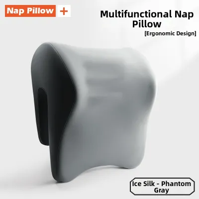 SLVGOODS | Elevated Support Office Chair Headrest Pillow For Nap