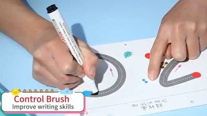 64 pages Tracing book for Kids Magical Tracing Workbook Thinking Training Coloring Book drawing and painting supplies