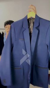 DAYRAVEN - Blazer Slim Fit Premium Casual Modern Formal Basic Pria High Kerah Panjang Simple