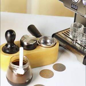 Stainless Steel Micro-Mesh Coffee Puck Screen 51/53/58mm Double-Layer Espresso Coffee Mesh Filter Reusable Coffee Filter Screen