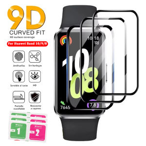 3PCS Screen Protector For Huawei Band 10 Full Coverage Anti-scratch Film For Huawei Band 9 Band 8/7/6 Protective Film Not Glass