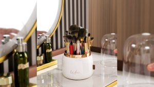 Makeup Organizer Storage Box Cosmetic Organizer Cosmetic Storage Box Brush Holder Stationary Organizer Makeup Brush Container Rak Makeup Kosmetik Bekas Makeup Brush Organizer Tempat Letak Berus Makeup化妆刷收纳化妆品收纳箱