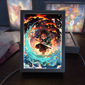 Modern Minimalist Anime Chara Figure Koyanagi Touko Illuminated Wall Art Decorative Night Light for Gaming Room And Bedroom