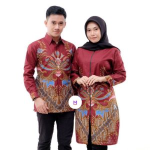 Tunik Batik Wanita Lengan Panjang: Motif & Seragam Pesta Modern