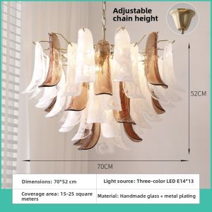 JIASHIDA | Vintage French Murano Style Chandelier