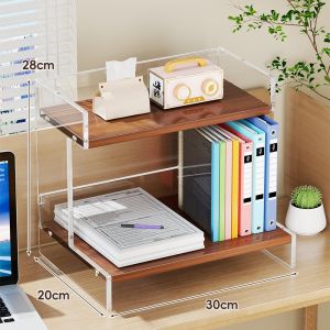 XUNHUAI | Desktop Bookshelf Organizer Display