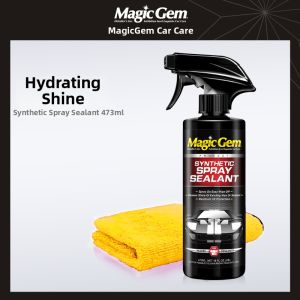 Magic Gem | Spray Waxing Polishing Cleaner 3-in-1 Nano Crystal Coating Set