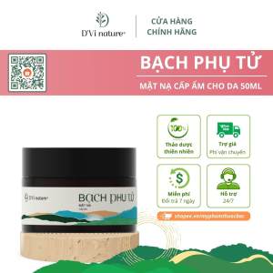 Bạch phụ tử DVi nature cung cấp ẩm cho da giúp da căng bóng sáng da mát da cung cấp colagen giảm nếp nhăn chống lão