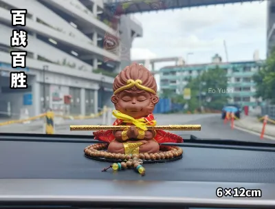 🇲🇾Car Decoration Ceramic SunWuKong Monkey King 齐天大圣孙悟空汽车陶瓷摆设 车内摆件