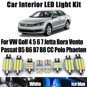Canbus For VW Golf 4 5 6 7 Jetta Bora Vento Passat B5 B6 B7 B8 CC Polo Phaeton LED Interior Reading Bulbs Light Kit Accessories