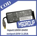 Charger Laptop Lenovo Thinkpad X200 X200i X201 X201E  E420 E420S E520 E220S T430 T420 T410 T4100 output 20V 3.25A(65W). 